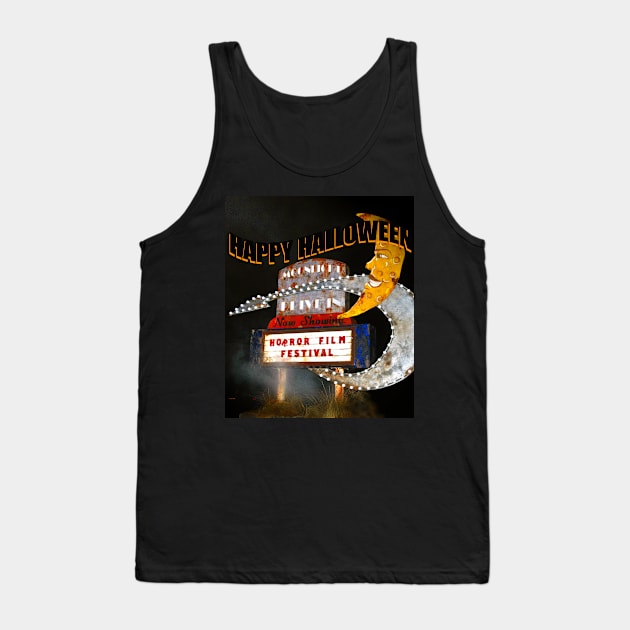 Horror film fest Halloween card Tank Top by dltphoto